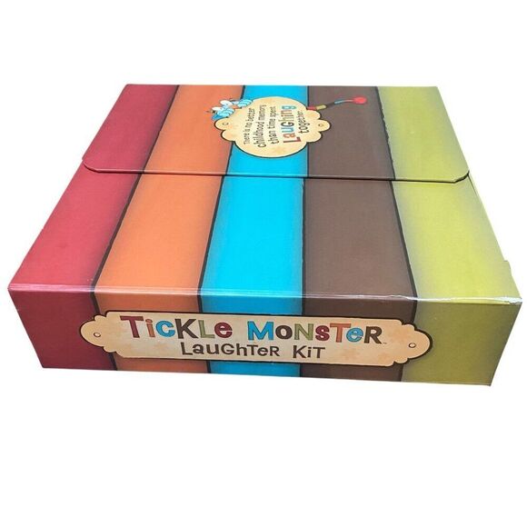 Tickle Monster Laughter Kit Book and Gloves and Box - Picture 4 of 7